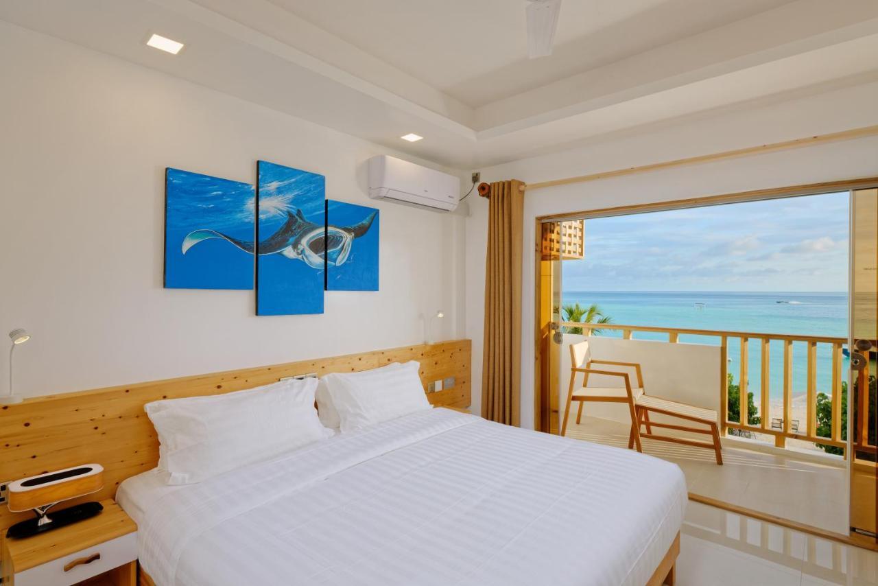 Luau Beach Inn, Maldives Fulidhoo Exterior foto